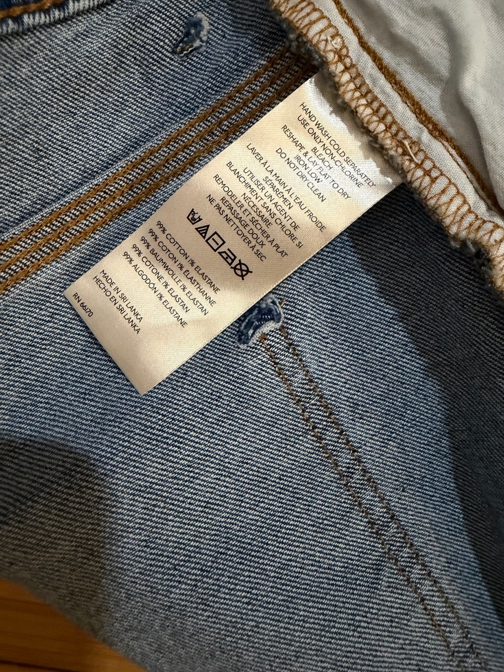 Anthropologie Pilcro Butterfly Low-Slung Wide-Leg Jeans Size 33 - Picture 10 of 14